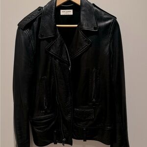 YSL leather jacket